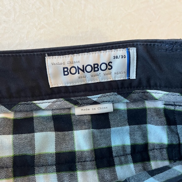 Bonobos Navy Men’s Chino Straight Fit Pants - Picture 2 of 4